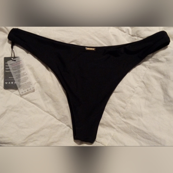 RELLECIGA Women's Cheeky Brazilian Cut Bikini Bottom Medium - Picture 8 of 11